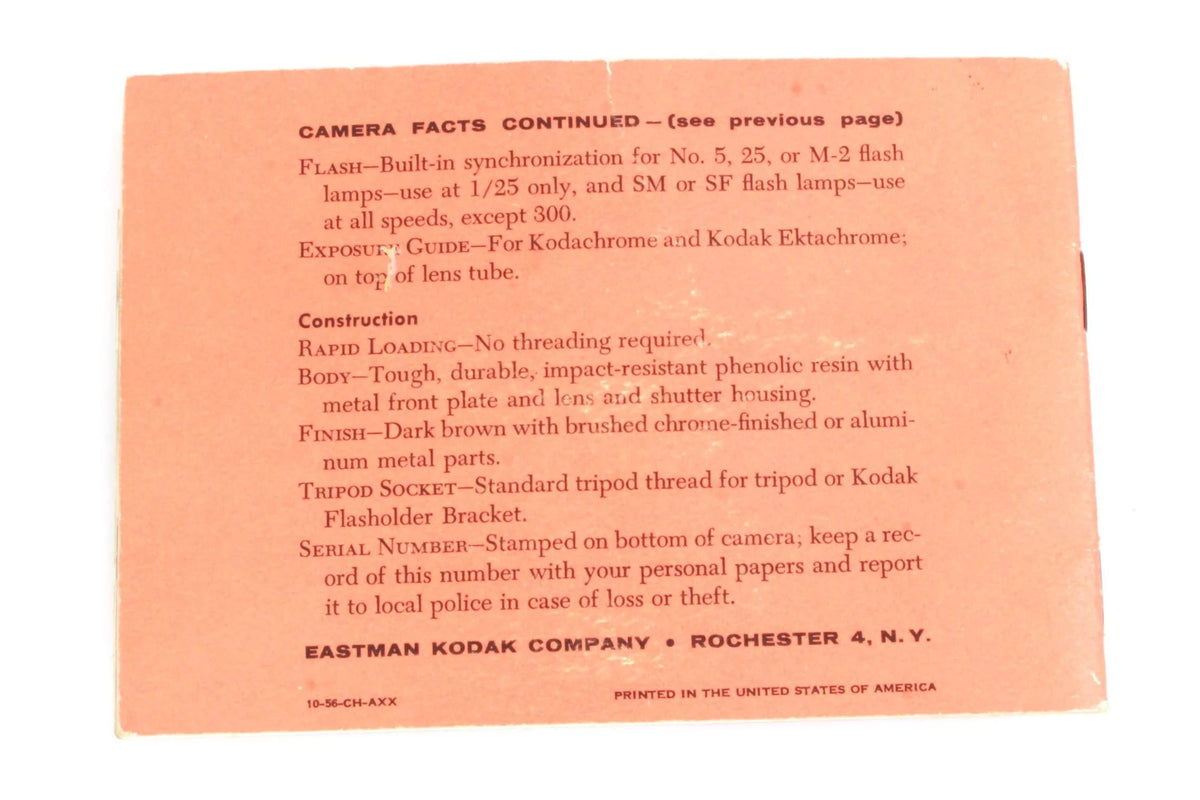 Kodak Pony 135 Manual
