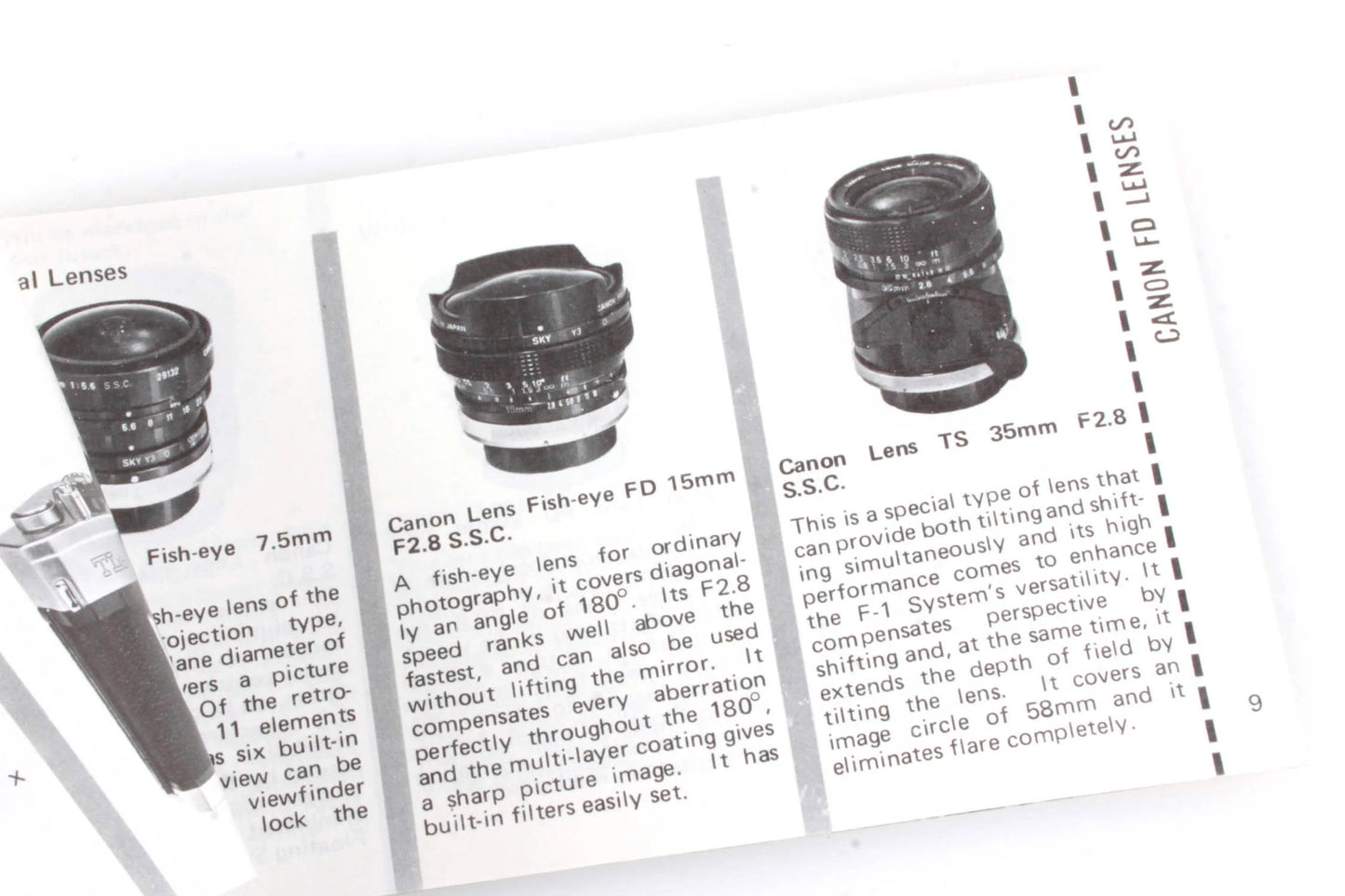 Canon Product + Lens Guides