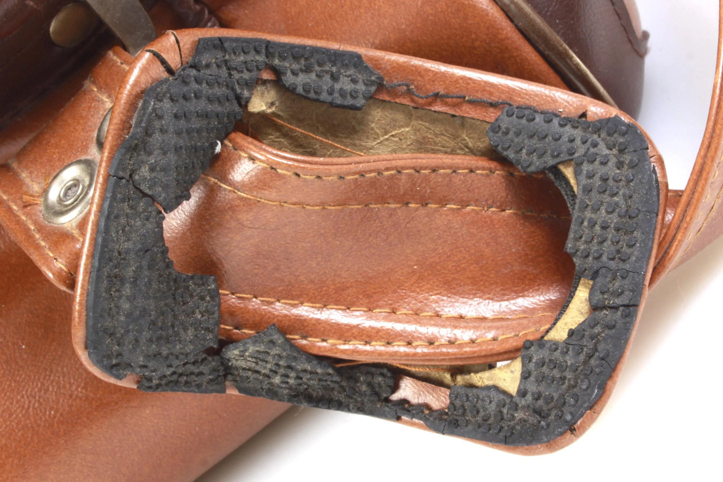 Camera Bag w/ 3 Pockets 1980s Brown