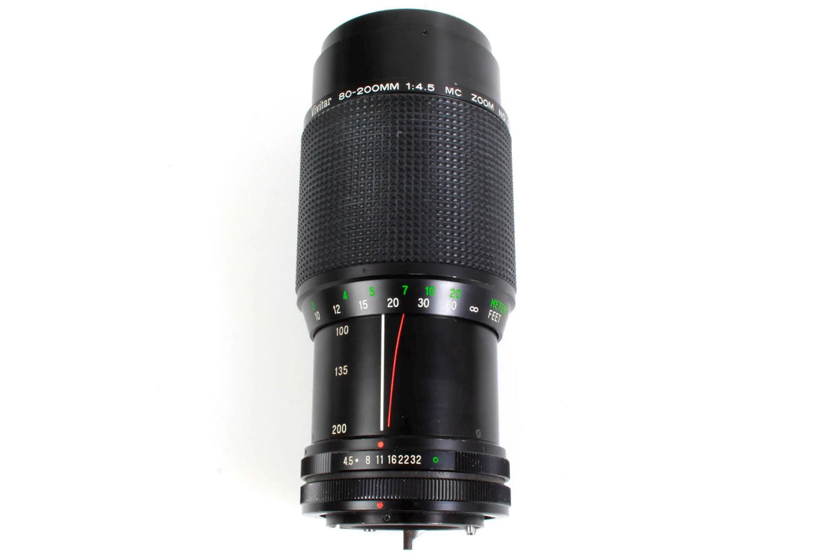 Vivitar 80-200mm F/4.5 Zoom Lens for Canon FD Mount