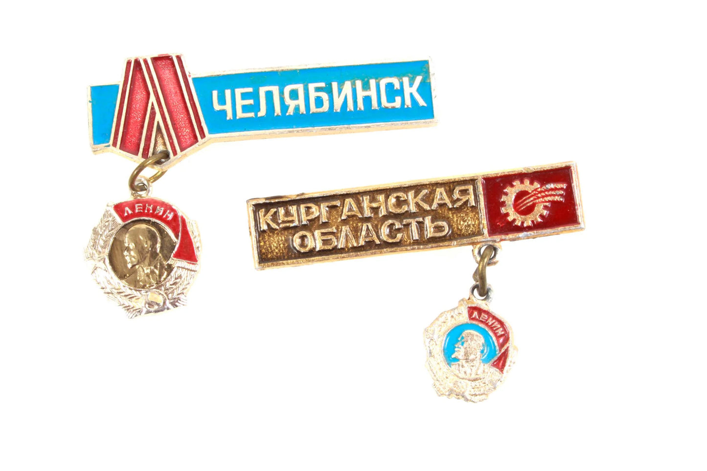 Pair of USSR Pins