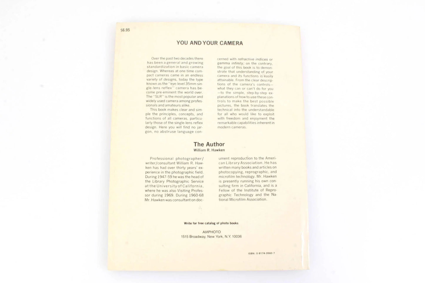 You & Your Camera Book