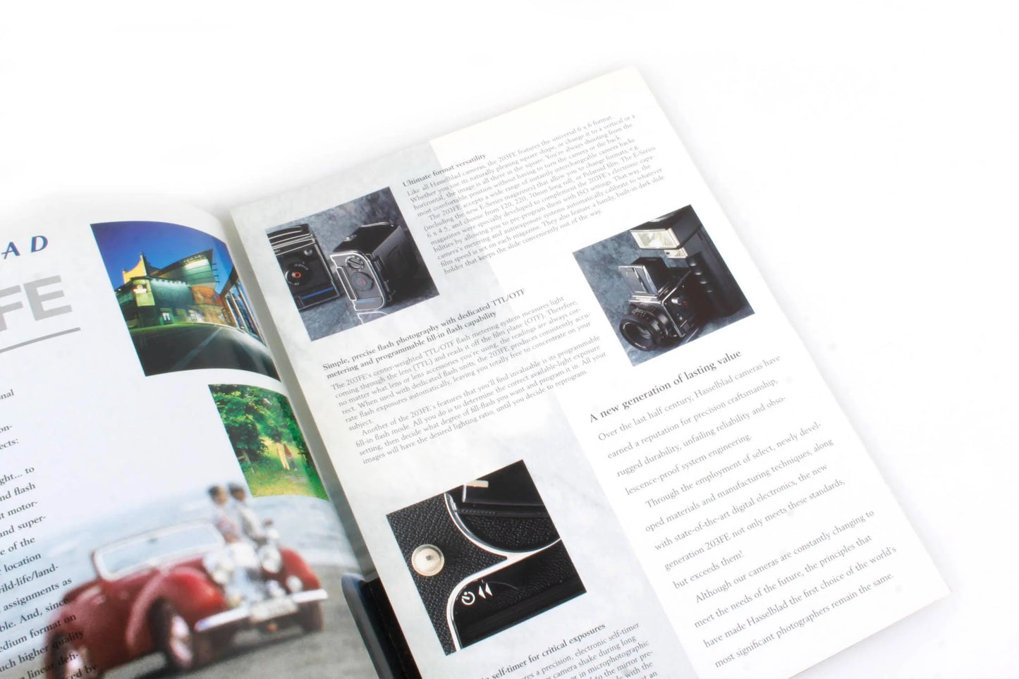 Hasselblad 203FE Camera Brochure