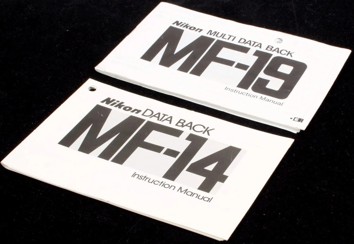 Nikon Data Back MF14 & MF19 Manuals