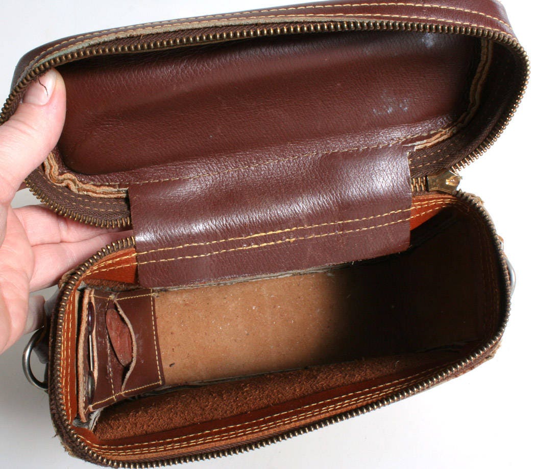 1950's Camera Case//Vinatge Carrying Case//Purse