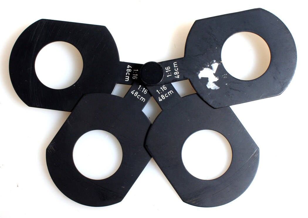 4 Blade Lens Filter Holder//Steampunk Parts//DIY Project