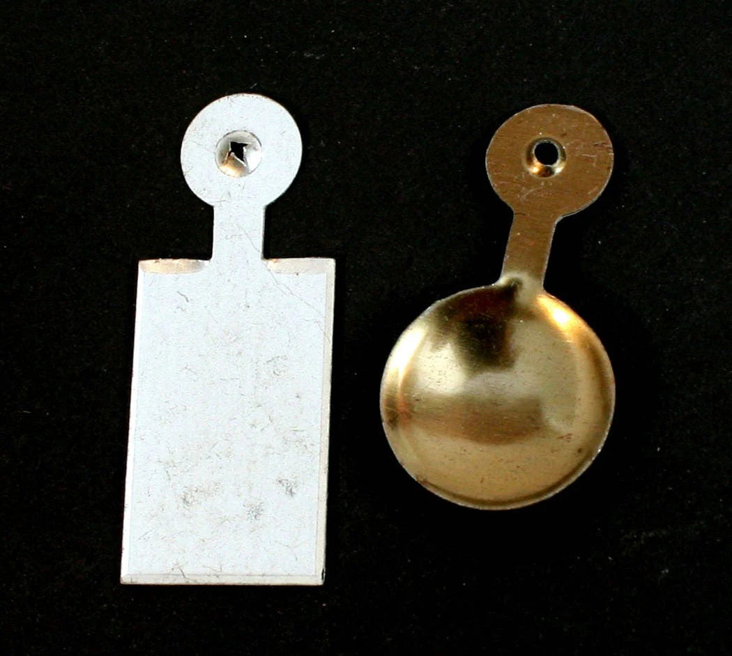 Vintage American Junior Redcross & United Fund Fold Over Tab Pins//Button