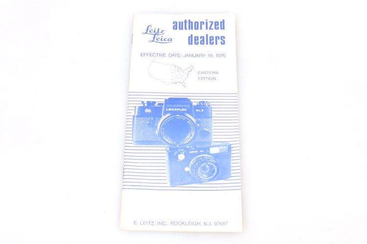 Leica Authorized Dealer Jan. 19, 1976 Eastern Div