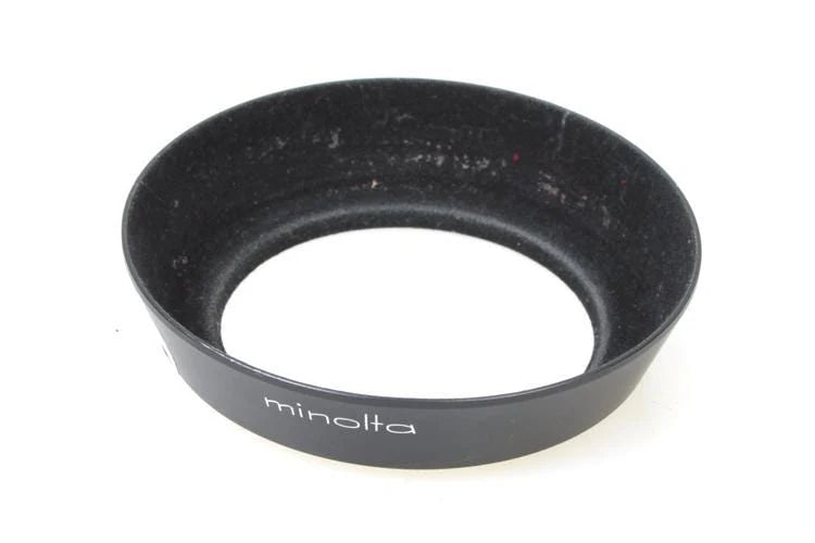Minolta MC 55mm Metal Screw In Hood for 28mm F3.5 Lens