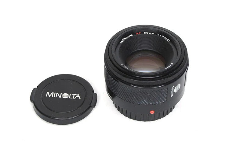 50MM F1.7 AF MINOLTA LENS W CAPS