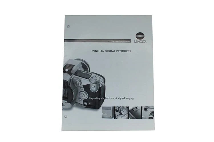 Minolta Digital Products Brochure From 2002