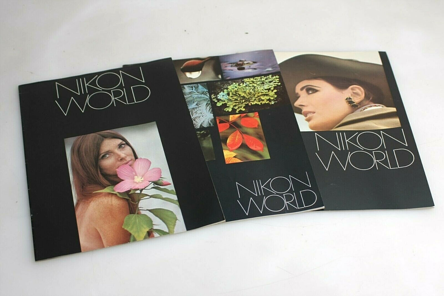 Vintage Nikon World Mag - Set of 3