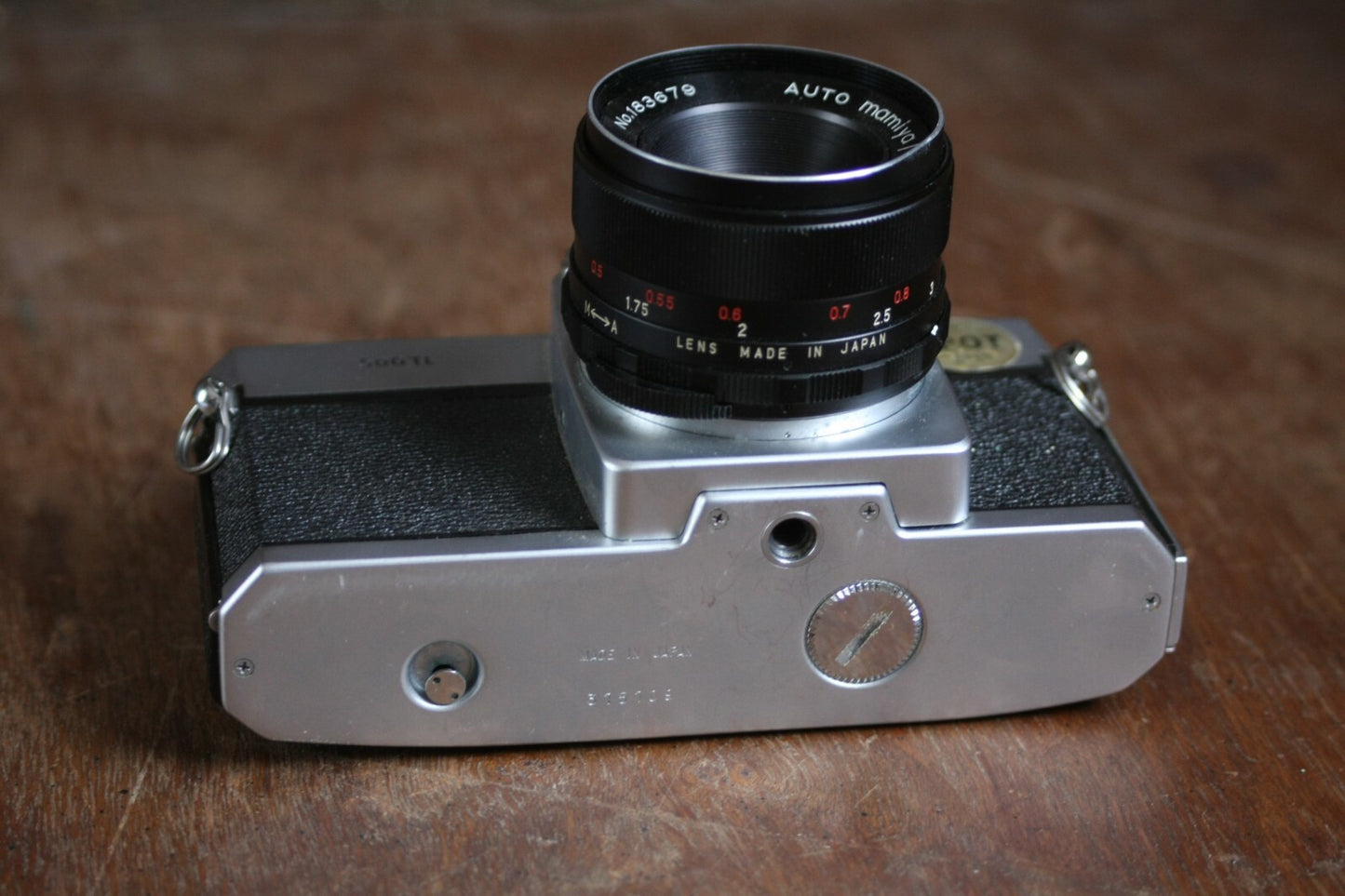 Mamiya Sekor 500TL SLR Camera & f/2 50mm Lens FOR PARTS