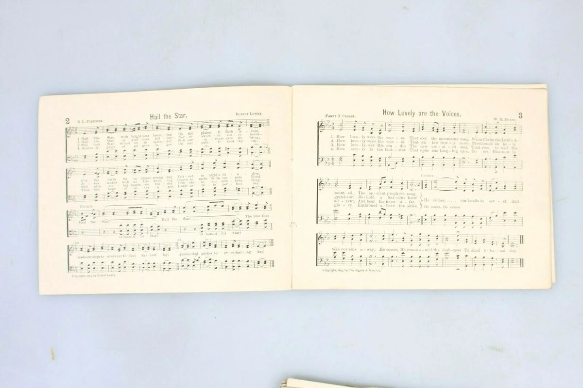 Annual Carols Booklet of Christmas Hymnals