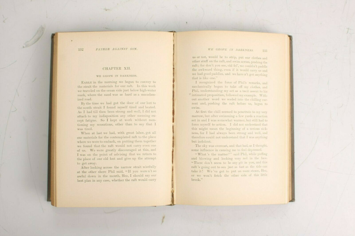In the Navy, or Father Against Son:- Antique Book 1898 - Warren Lee Goss
