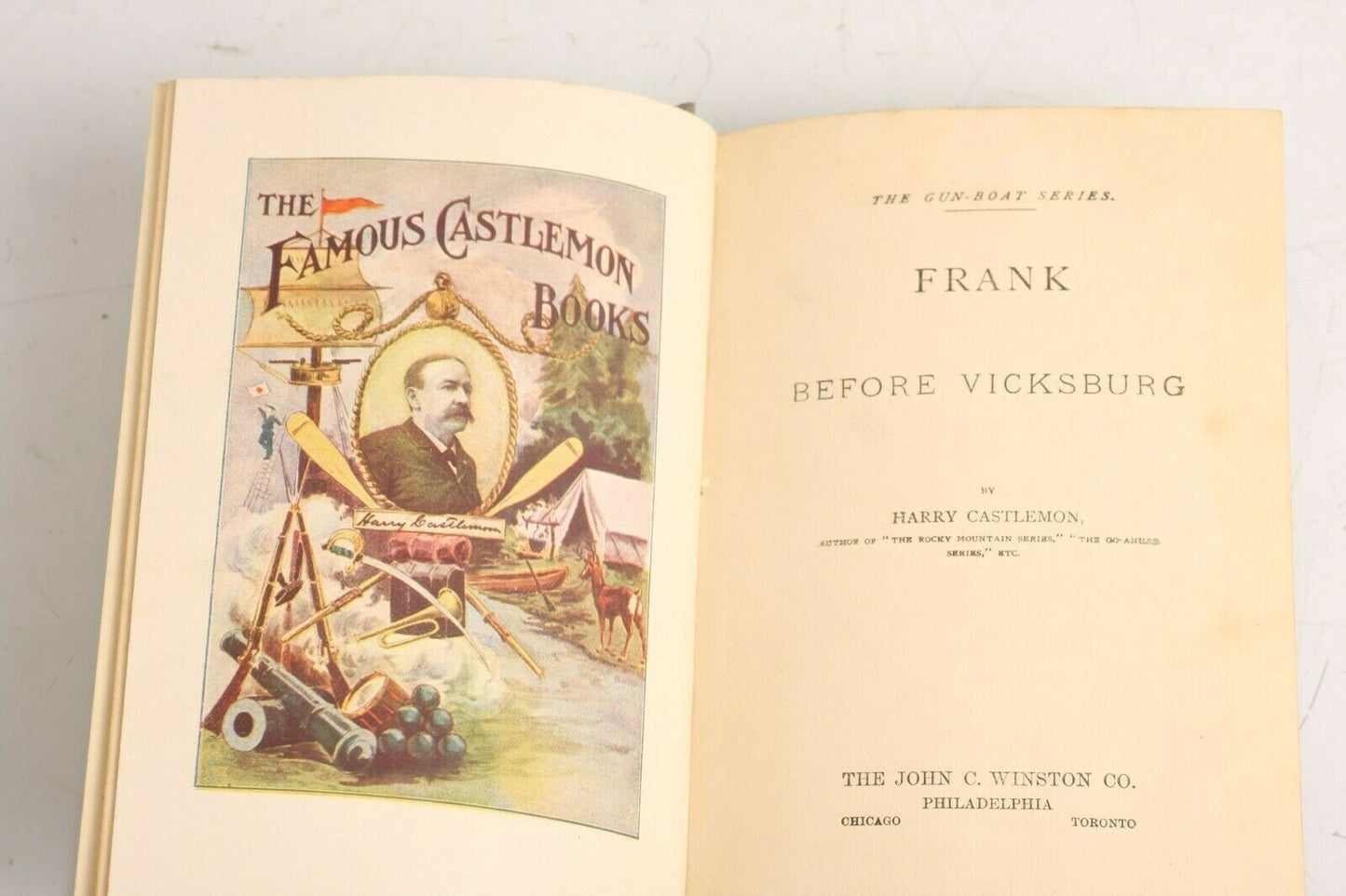 Frank Before Vicksburg - Harry Castlemon