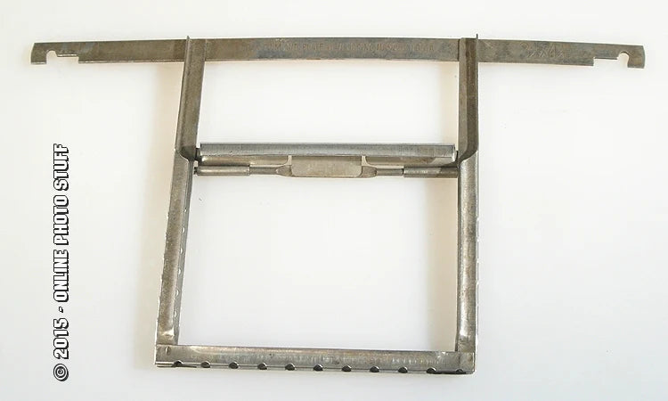 3.25 X 4.25 INCH STAINLESS STEEL FILM HANGERS, SET OF 5