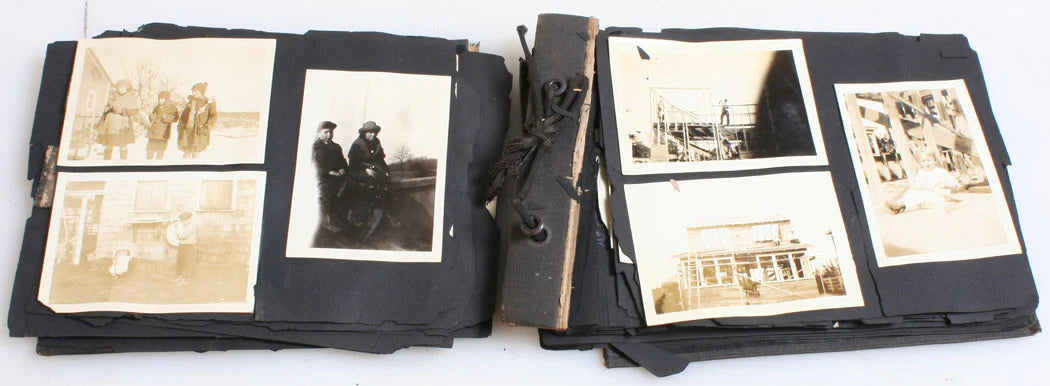 AMERICANA PHOTO ALBUM, 1920s.