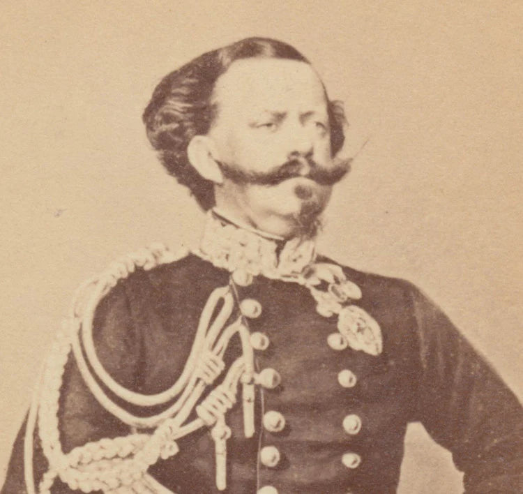 PORTRAIT OF KING OF ITALY VICTOR EMMANUEL II