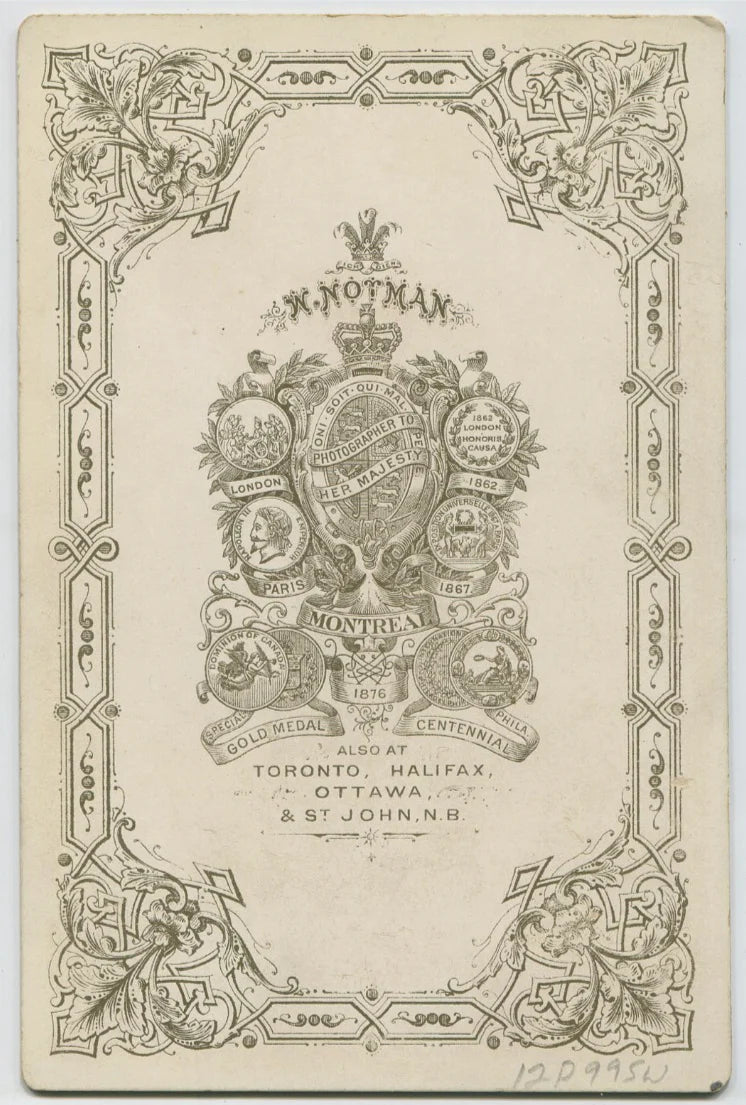 Ice Palace at Montreal Winter Carnival, Canada Cabinet Card