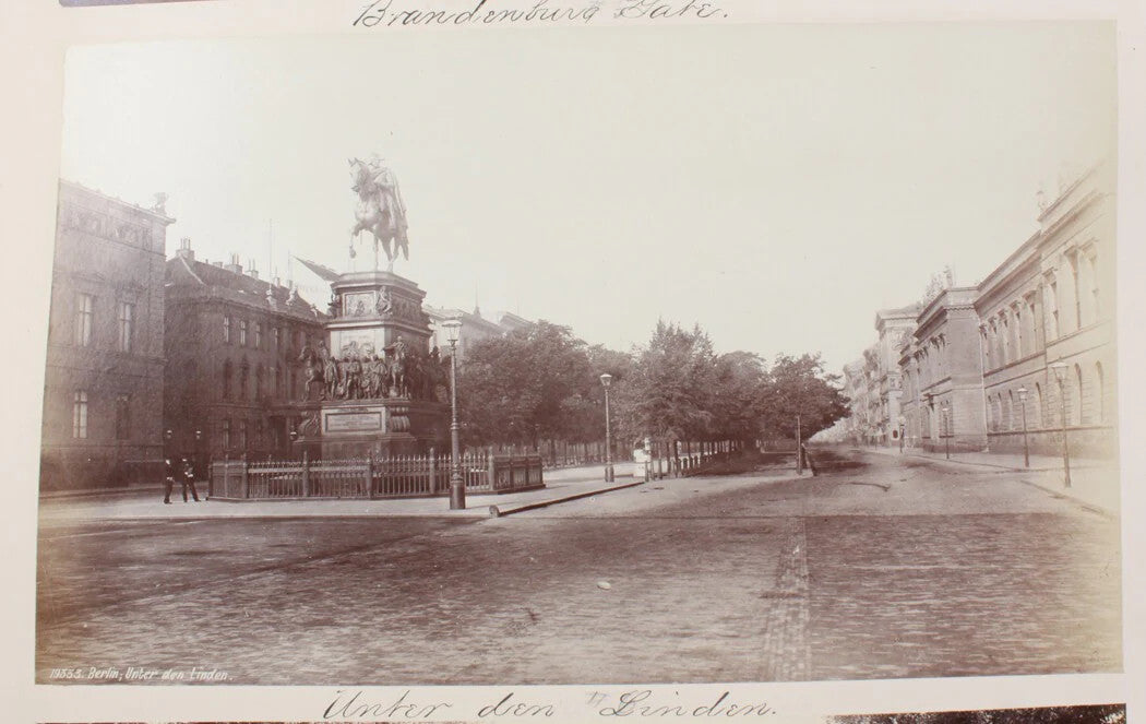 Vintage Berlin Unter den Linden, Mitte District 8x10 Reprint - Photo Print for