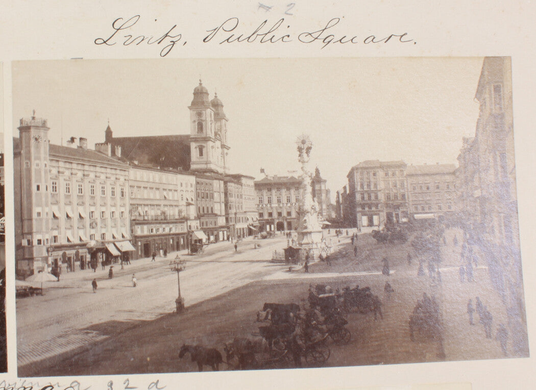 LINZ PUBLIC SQUARE, AUSTRIA. 8x10 reprint