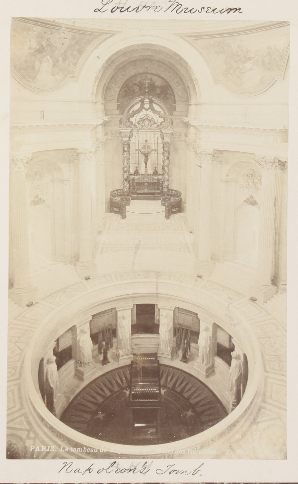 NAPOLEONS TOMB. PARIS, FRANCE. 8x10 reprint