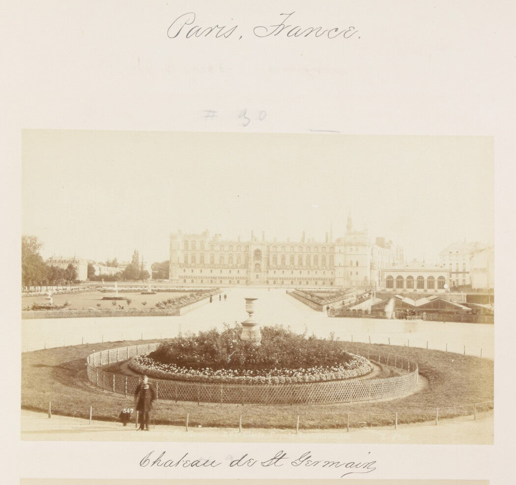 Vintage Chateau of St Germain France 8x10 Photo Print - Wall Art, Travel Decor,