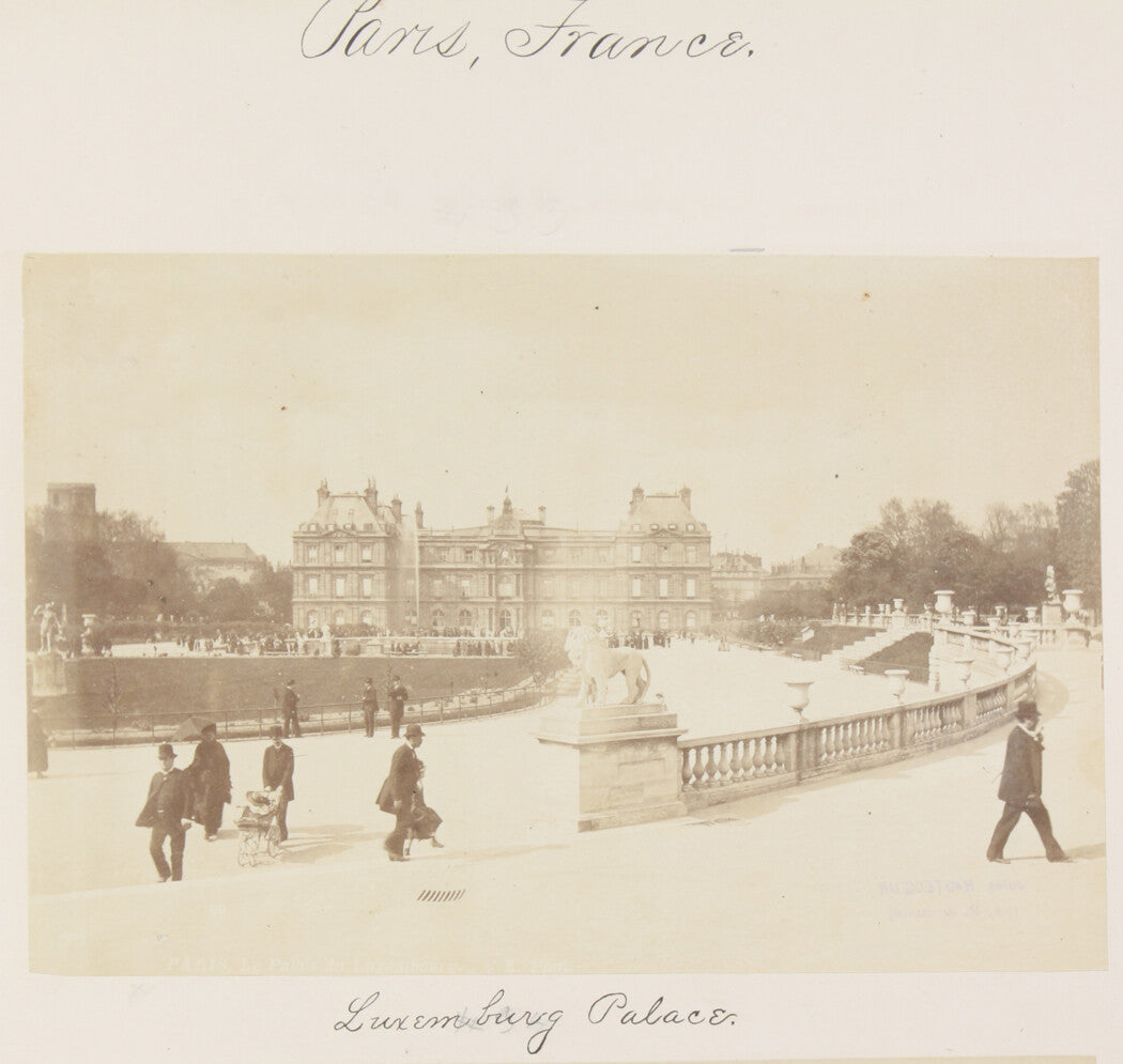 LUXEMBOURG PALACE, PARIS, FRANCE. 8x10 reprint