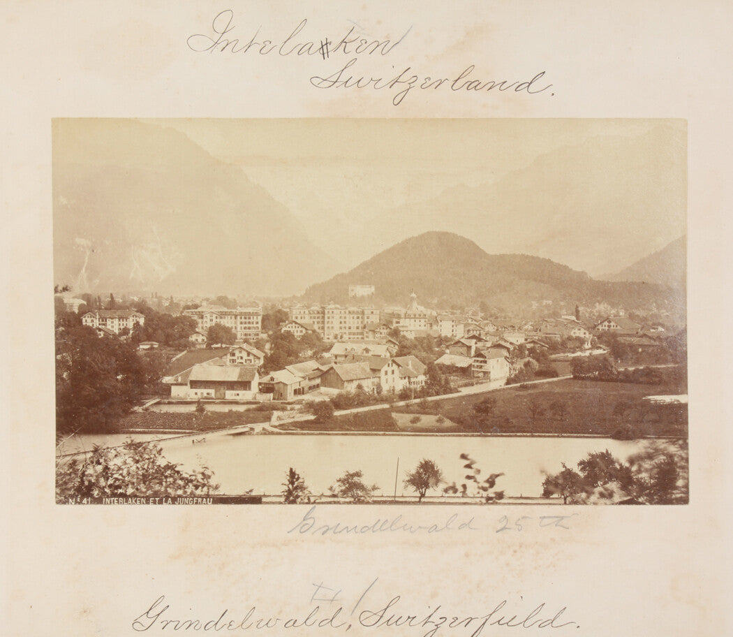 GRINDELWALD, INTERLAKEN, SWITZERLAND. 8x10 reprint