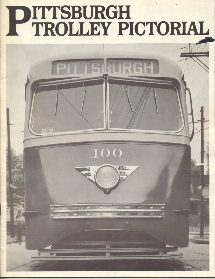 PITTSBURGH TROLLEY PICTORIAL - 1971