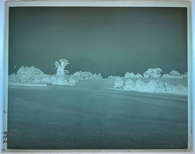 1913 NEGATIVE ON GLASS OF GOLF COURSE, SCHENLEY PARK, PITTSBURGH, PA