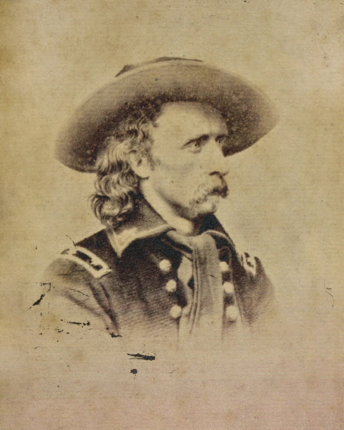 Army Officer And Cavalry Commander - George Armstrong Custer (8x10 REPRINT Only)