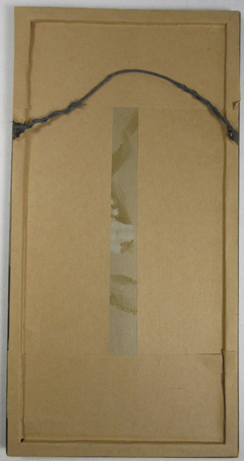 OLD FAITHFUL BY FRANK J. HAYNE. 9X3 TONED SILVER PRINT, 11.75X5.75 MAT/FRAME.