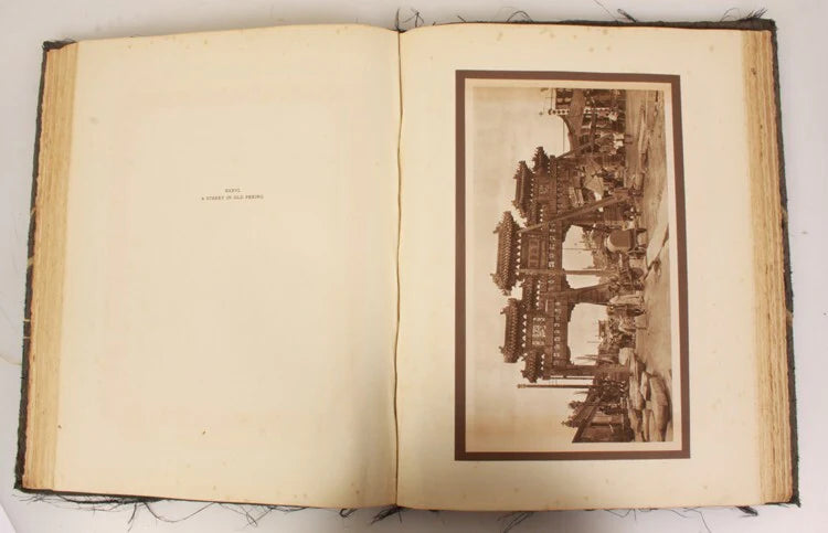 1920, THE PAGEANT OF PEKING, SIXTY-SIX PHOTOGRAVURES OF PEKING BY DONALD MENNIE