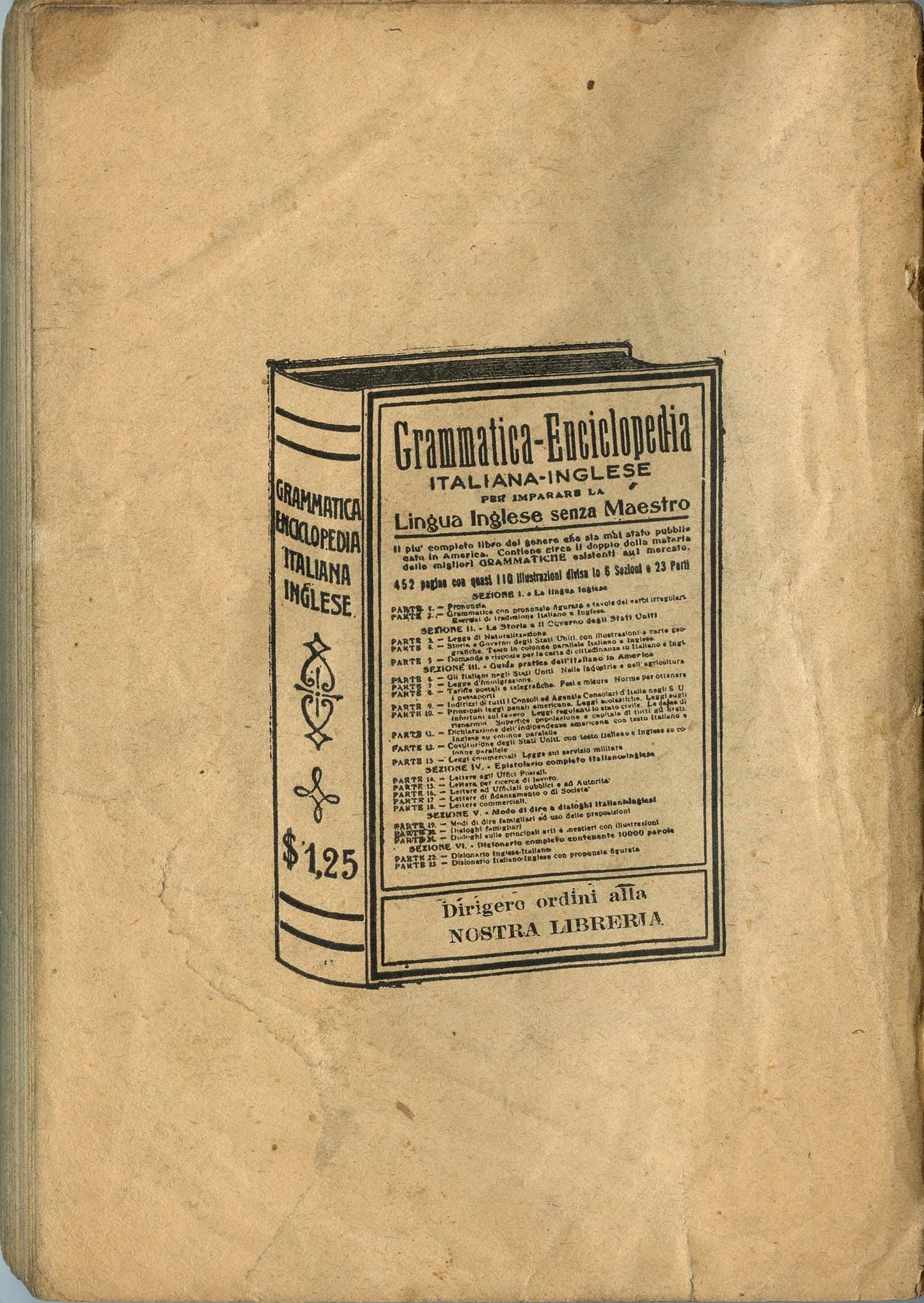 Vintage Italian Romeo and Juliet Play Script