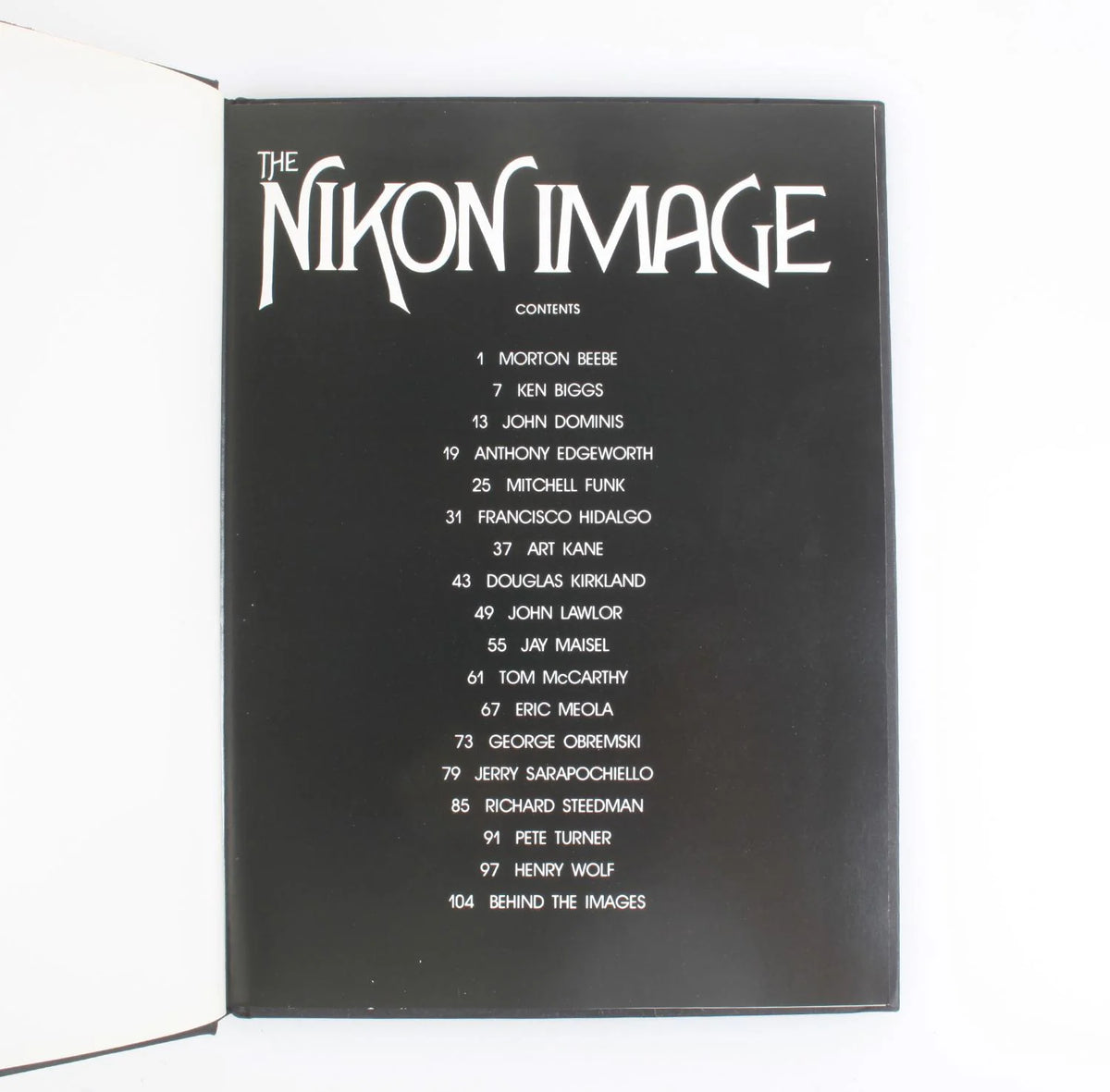 The Nikon Image Vintage 1975 Photo Book