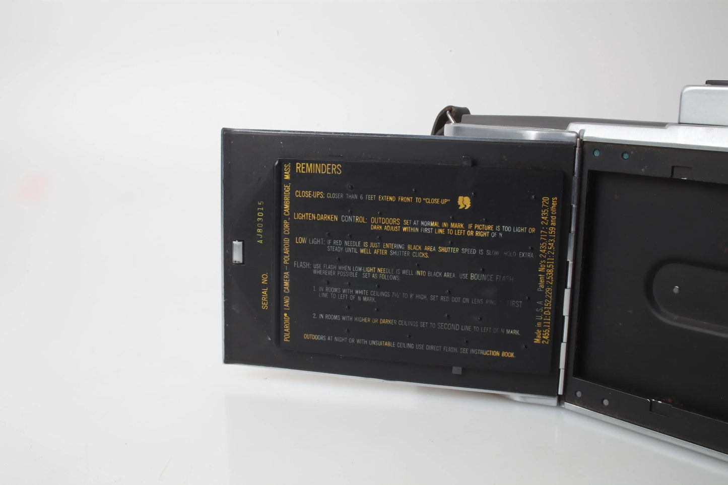 Polaroid model J66 Land Camera