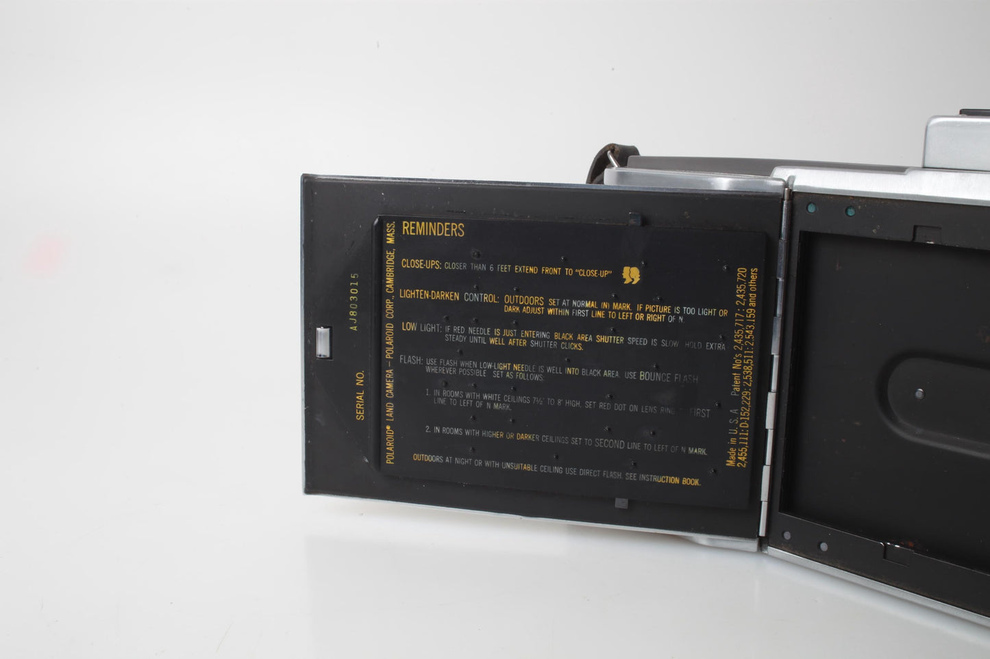 Polaroid model J66 Land Camera
