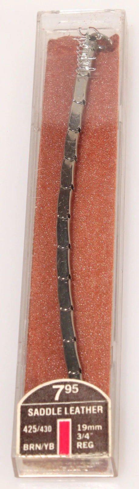 SPEIDEL SADDLE LEATHER PATTERN 19MM 3/4" WATCH BAND NIP