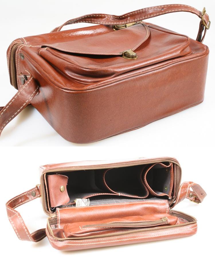 1950s Camera Bag Vintage Original