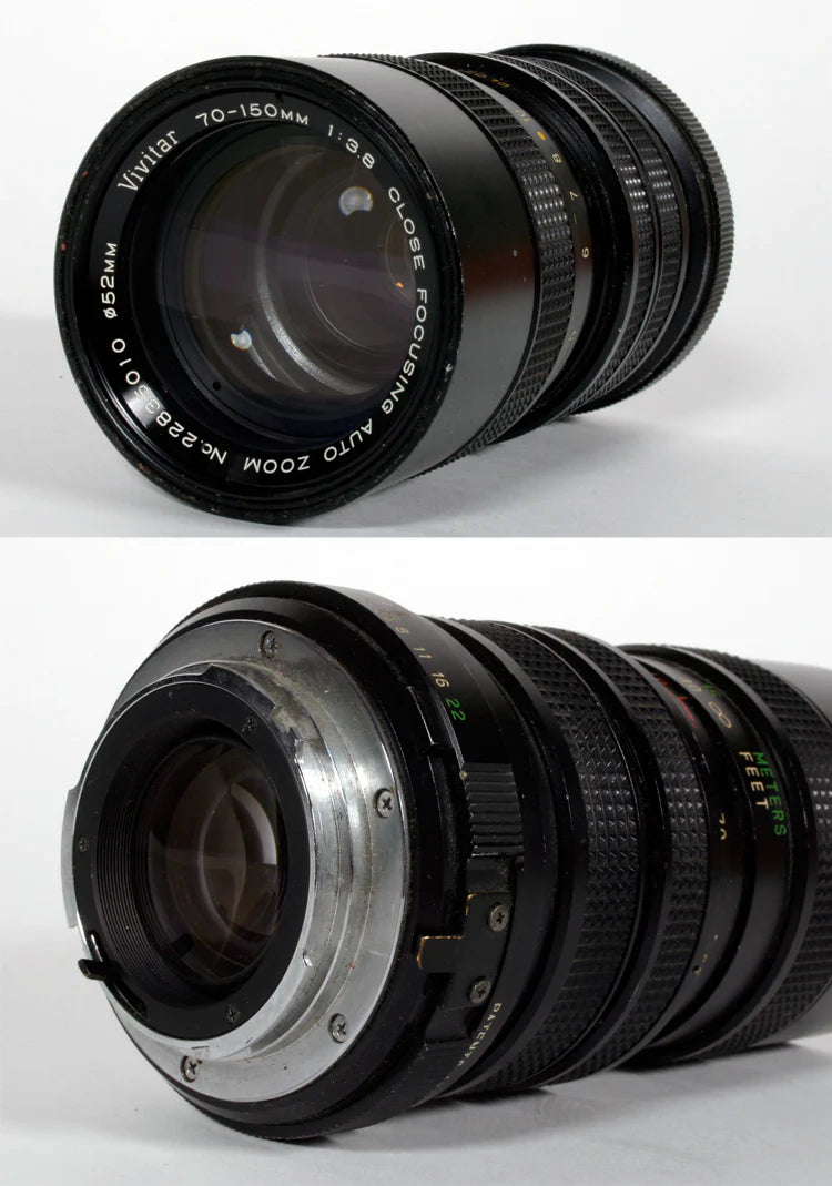 Vintage Minolta MD 70-150mm f/3.8 Telezoom Lens - Close Focus, Manual