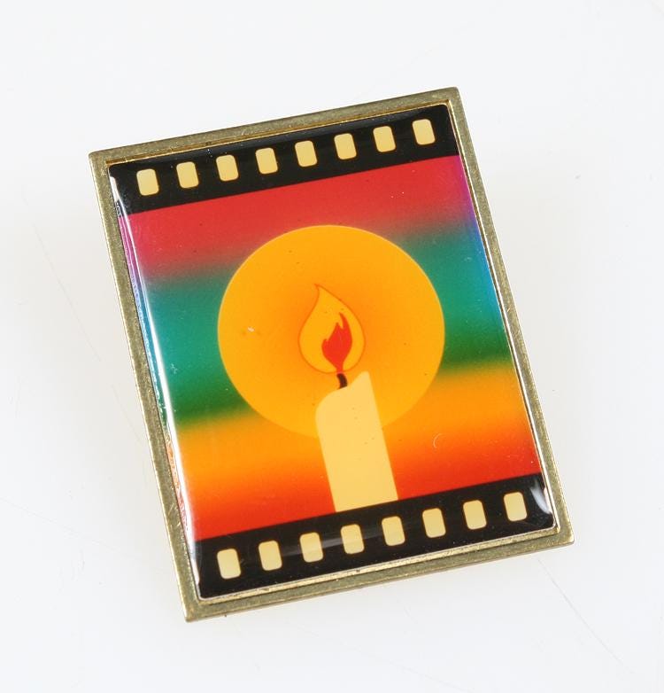 Photograph Film Pin Vintage