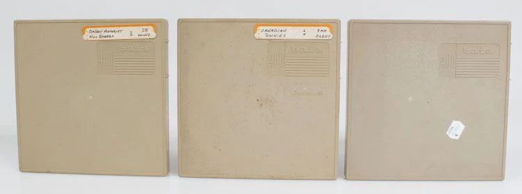 8MM 400 FT REEL CASES SET OF 3 CASES ONLY