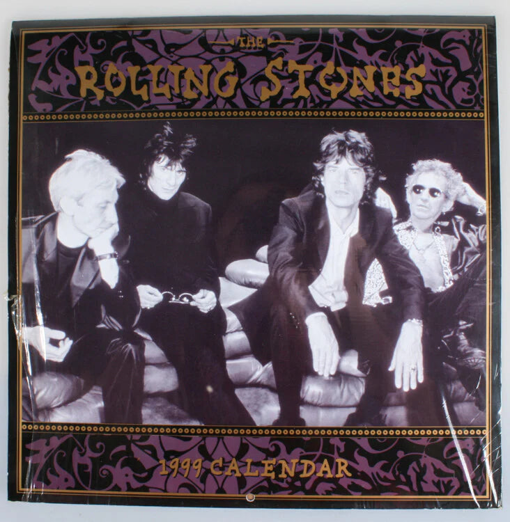 ROLLING STONES 1999 CALENDAR NEW OLD STOCK