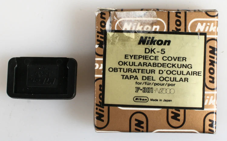 GENUINE NIKON DK 5 VIEWFINDER BLINDER PROTECTOR SHIELD COVER EYE PIECE