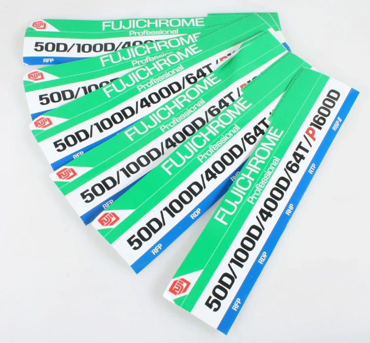 FUJI FUJICHROME STICKERS SET OF 6