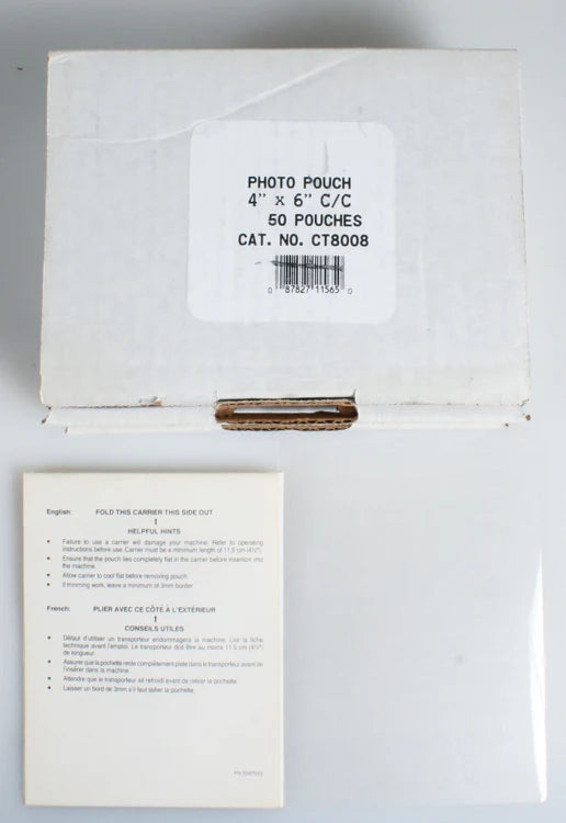 PHOTO LAMINATING 4X6 POUCH 50 PACK SET OF 2