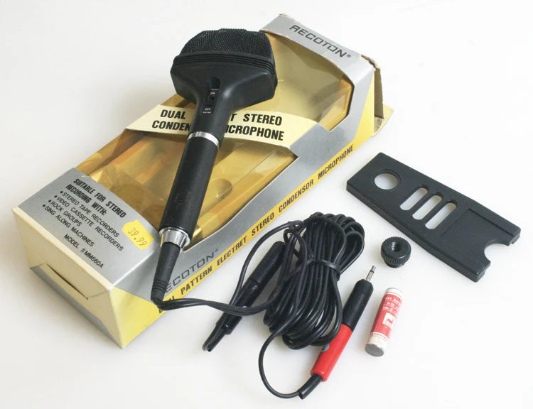 DUAL ELEMENT STEREO CONDENSER MICROPHONE