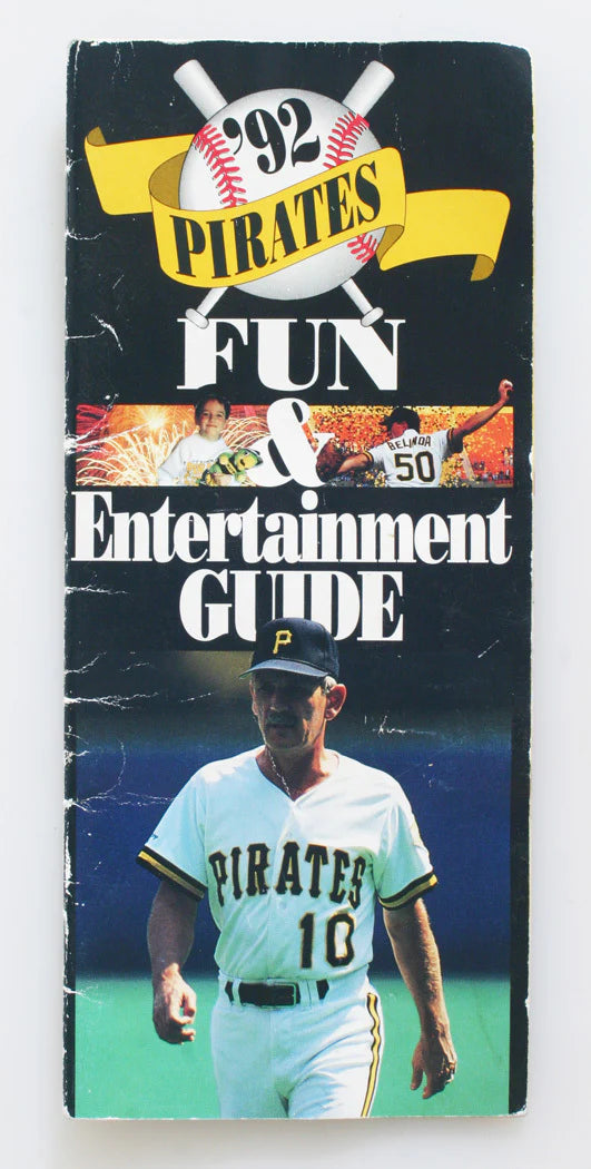 PITTSBURGH PIRATES FUN/ENTERTAINMENT GUIDE 1992